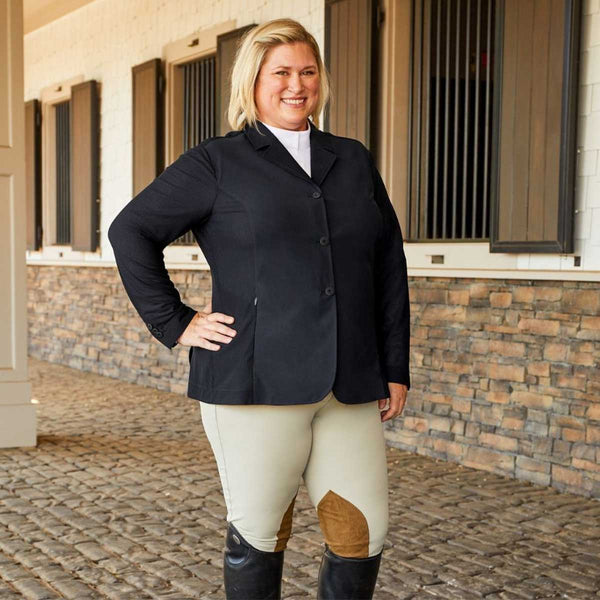 RJ Classics Harmony Mesh Ladies Plus Show Coat